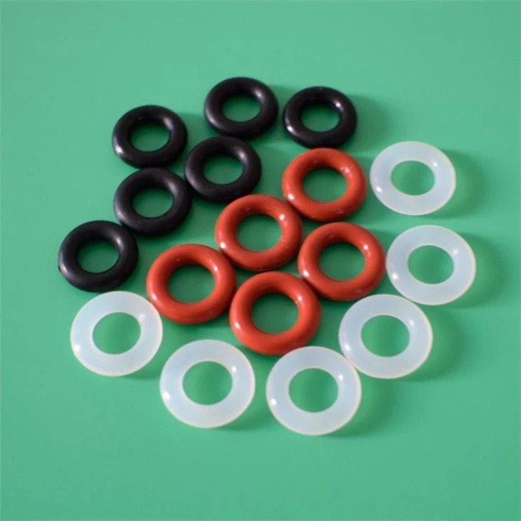 Silicone rubber seal